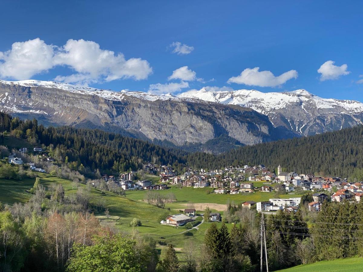 Moderne Ferienwohnung In Laax - Modern Apartment In Laax Luaran gambar