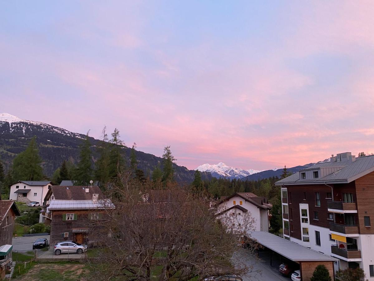 Moderne Ferienwohnung In Laax - Modern Apartment In Laax Luaran gambar
